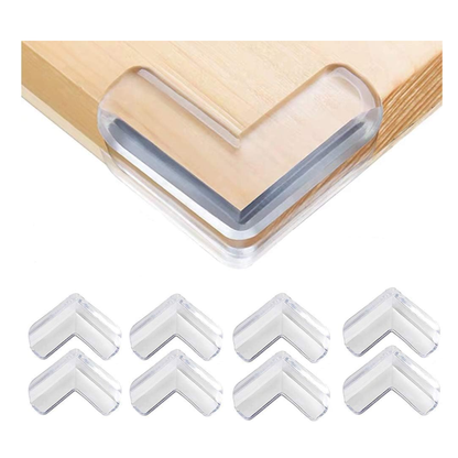 Safety Corner Protectors Guards, 12 pcs Baby Proofing Safety Corner Clear Furniture Table Corner Protection