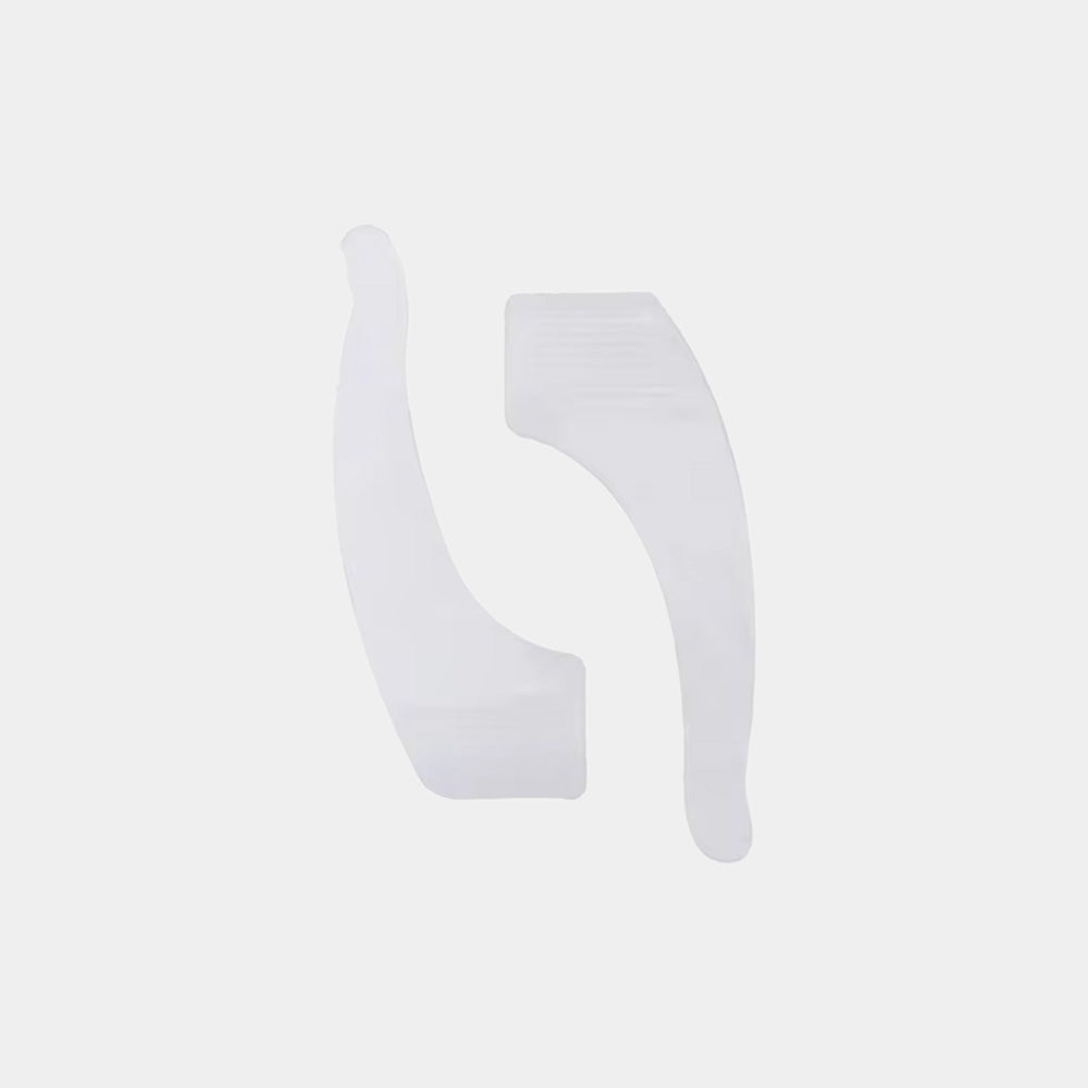 Clear anti-slip silicone eyeglass ear hooks